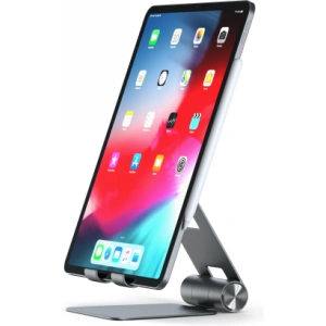 Kup Podstawka Satechi R1 Aluminum Hinge Holder Foldable Stand Apple MacBook / iPad silver - STH136 - {ean13} - Sklep Home Screen