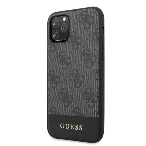 Kup Guess Apple Tasche GUHCN65G4GLGR iPhone 11 Pro Max grau/grau Hartschale 4G Stripe Collection - GUE257GRY - {ean13} - Sklep Home Screen