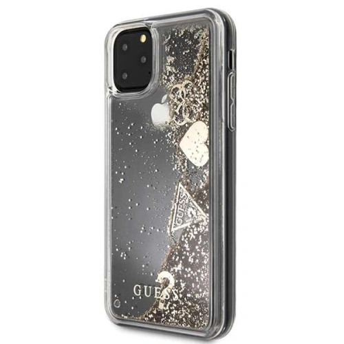 Kup Etui Guess GUHCN65GLHFLGO Apple iPhone 11 Pro Max aur/aurie hard case Glitter Hearts - GUE258GLD - {ean13} - Sklep Home Screen