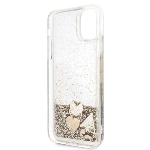 Kup Etui Guess GUHCN65GLHFLGO Apple iPhone 11 Pro Max aur/aurie hard case Glitter Hearts - GUE258GLD - {ean13} - Sklep Home Screen