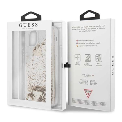 Kup Etui Guess GUHCN65GLHFLGO Apple iPhone 11 Pro Max aur/aurie hard case Glitter Hearts - GUE258GLD - {ean13} - Sklep Home Screen