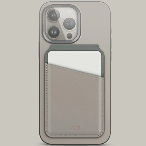 Kup Portofel magnetic RFID cu funcție de suport UNIQ Lyden DS bej-verde/ivory-verde lichen - UNIQ1153 - {ean13} - Sklep Home Screen