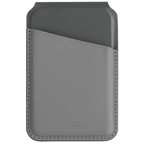 Kup Magnetická RFID peněženka s funkcí stojánku UNIQ Lyden DS šedo-černá/charcoal grey-black - UNIQ1155 - {ean13} - Sklep Home Screen