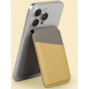 Buy UNIQ Lyden DS RFID magnetic wallet with stand function canary yellow-flint grey - UNIQ1156 - {ean13} - Home Screen Store Europe