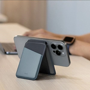 Buy UNIQ Lyden DS RFID magnetic wallet with stand function canary yellow-flint grey - UNIQ1156 - {ean13} - Home Screen Store Europe