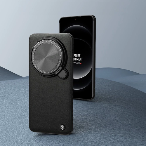 Kup Case Nillkin CamShield Prop Leder Magnetische Hülle Xiaomi 14 Ultra schwarz - NLK1563 - {ean13} - Sklep Home Screen