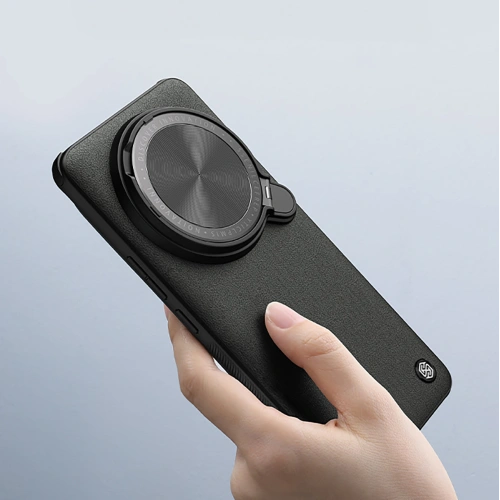 Kup Case Nillkin CamShield Prop Leder Magnetische Hülle Xiaomi 14 Ultra schwarz - NLK1563 - {ean13} - Sklep Home Screen