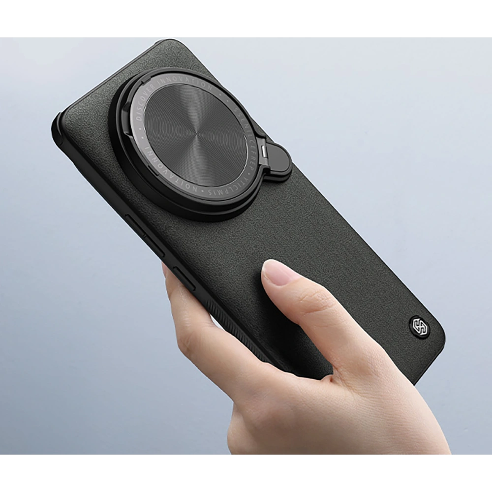 Etui Nillkin CamShield Prop Leather Magnetic Case Xiaomi 14 Ultra czarne