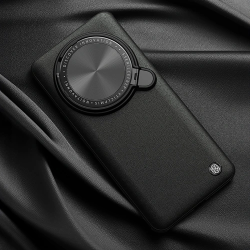 Kup Case Nillkin CamShield Prop Leder Magnetische Hülle Xiaomi 14 Ultra schwarz - NLK1563 - {ean13} - Sklep Home Screen