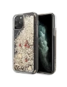 Etui Guess GUHCN65GLHREGO Apple iPhone 11 Pro Max aurii/hard case Liquid Glitter Hearts