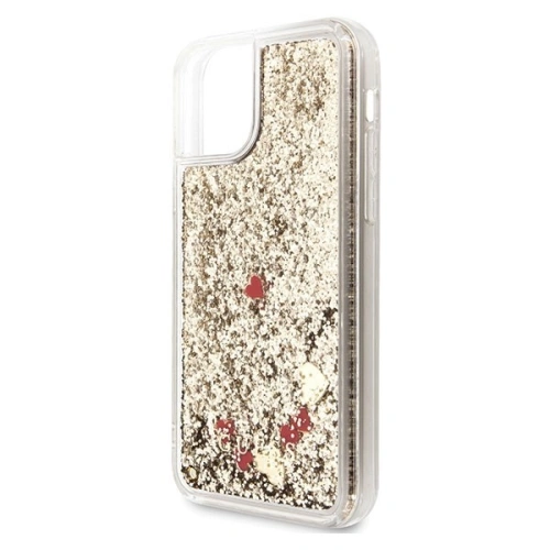 Kup Etui Guess GUHCN65GLHREGO Apple iPhone 11 Pro Max aurii/hard case Liquid Glitter Hearts - GUE261GLD - {ean13} - Sklep Home Screen