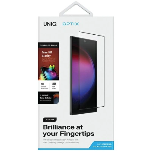 Kup Edzett üveg UNIQ Optix Vivid Samsung Galaxy S24 Ultra tiszta - UNIQ1158 - {ean13} - Sklep Home Screen