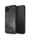 Etui Guess GUHCN65HYMABK Apple iPhone 11 Pro Max negru/black Marble Glass