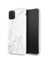 Etui Guess GUHCN65HYMAWH Apple iPhone 11 Pro Max alb/marmură albă