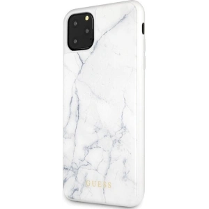 Buy Guess GUHCN65HYMAWH iPhone 11 Pro Max white Marble - GUE264WHT - {ean13} - Home Screen Store Europe