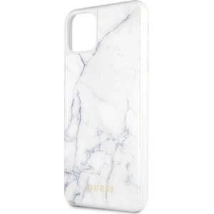 Kup Etui Guess GUHCN65HYMAWH Apple iPhone 11 Pro Max alb/marmură albă - GUE264WHT - {ean13} - Sklep Home Screen