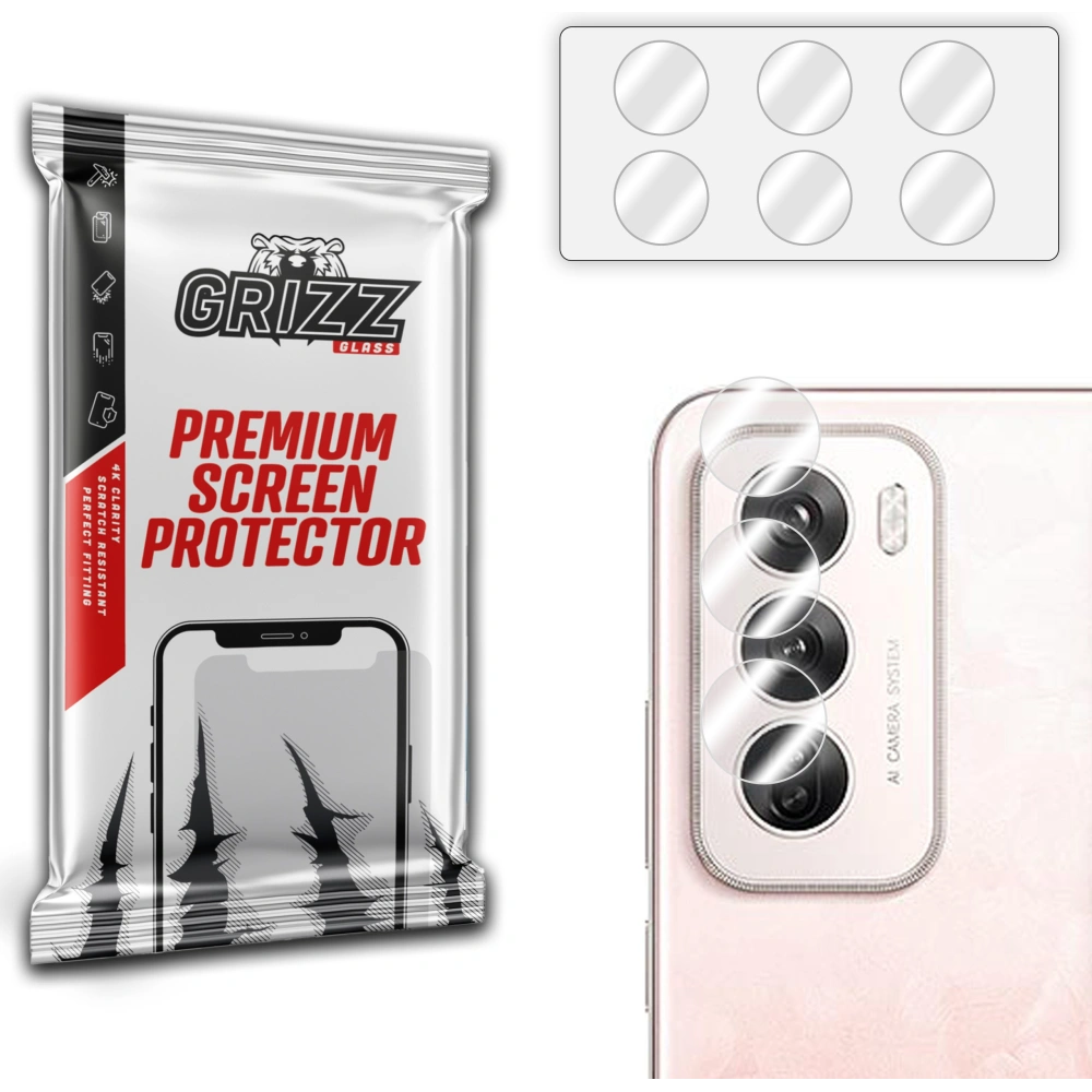 Szkło na aparat GrizzGlass HybridGlass Camera do Oppo Reno 12