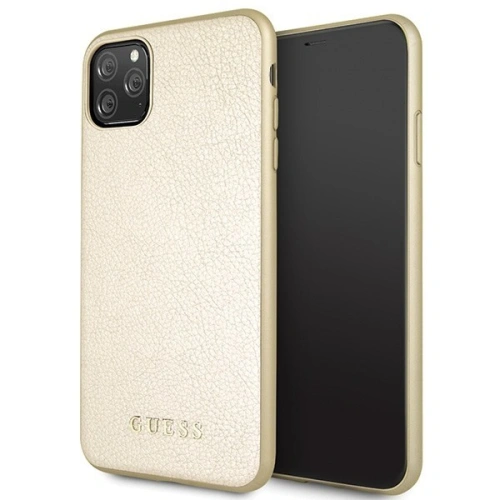 Kup Etui Guess GUHCN65IGLGO Apple iPhone 11 Pro Max auriu/aur hard case iridescent - GUE266GLD - {ean13} - Sklep Home Screen