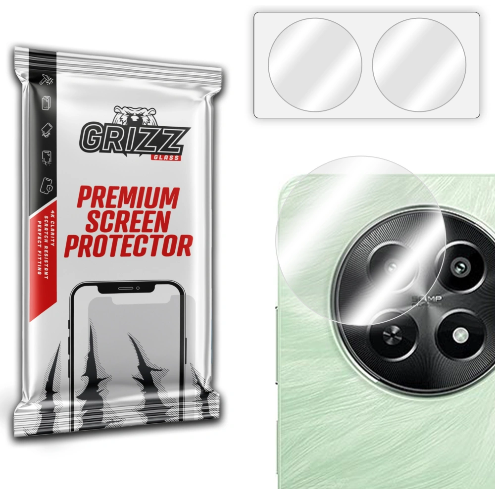 Szkło na aparat GrizzGlass HybridGlass Camera do Realme Narzo N65