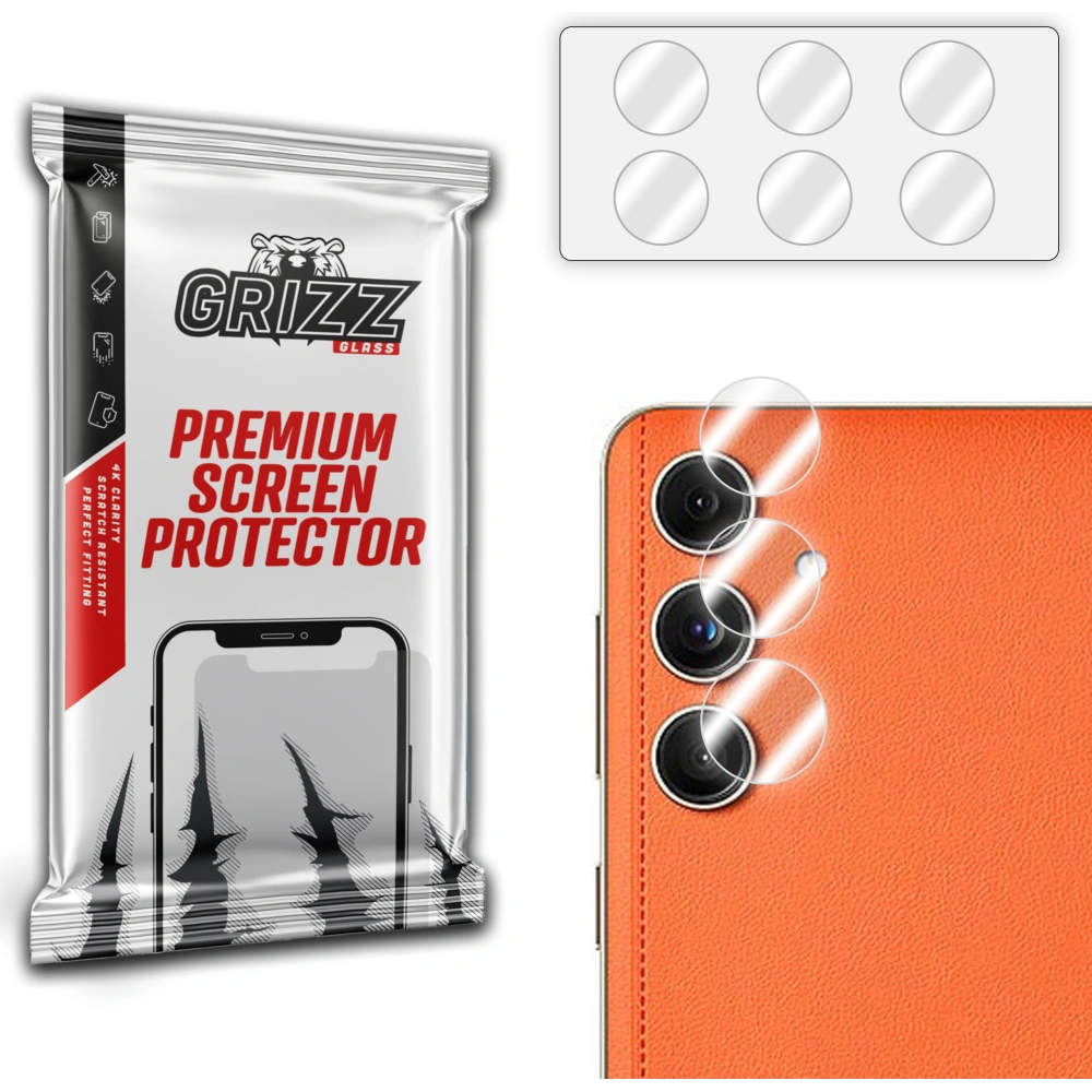 Szkło na aparat GrizzGlass HybridGlass Camera do Samsung Galaxy F55