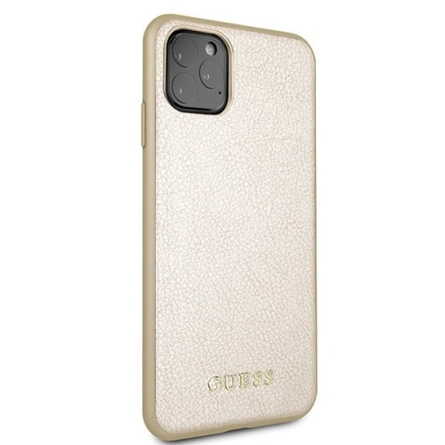 Buy Guess GUHCN65IGLGO iPhone 11 Pro Max gold hard case Iridescent - GUE266GLD - {ean13} - Home Screen Store Europe