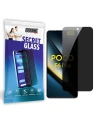 Matowe szkło prywatyzujące GrizzGlass SecretGlass do Xiaomi POCO F6 Pro