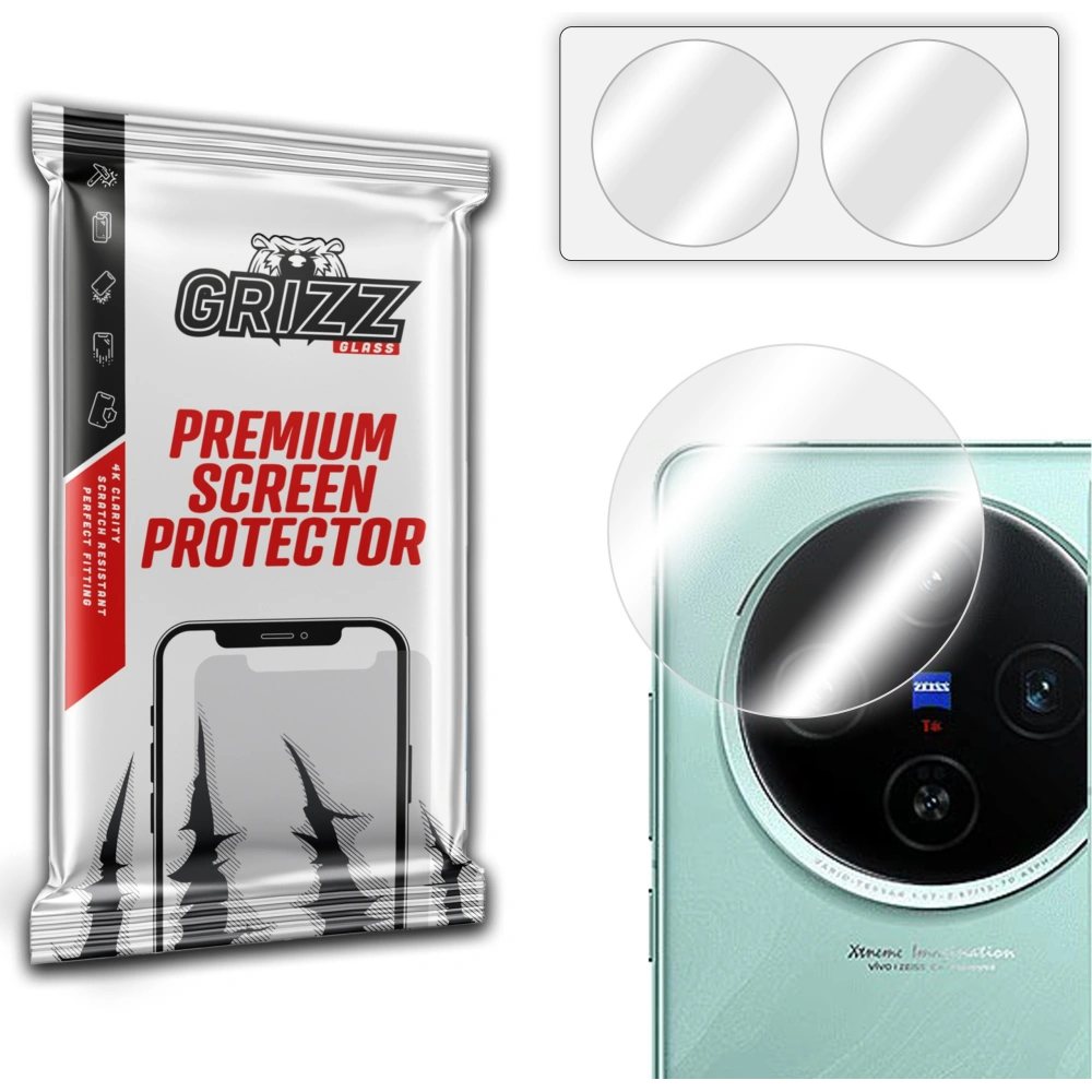 Szkło na aparat GrizzGlass HybridGlass Camera do Vivo X100s
