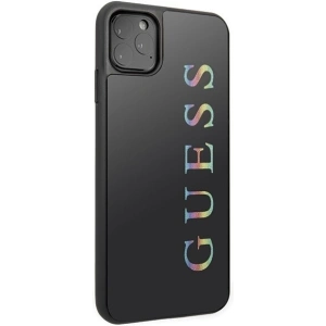 Buy Guess GUHCN65LGMLBK iPhone 11 Pro Max /black hard case Glitter Logo - GUE268BLK - {ean13} - Home Screen Store Europe