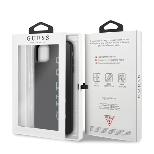 Kup Etui Guess GUHCN65LGMLBK Apple iPhone 11 Pro Max fekete/black kemény tok Glitter Logo - GUE268BLK - {ean13} - Sklep Home Screen