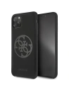 Etui Guess GUHCN65LS4GBK Apple iPhone 11 Pro Max černé/hard case silikon 4G Tone On Tone