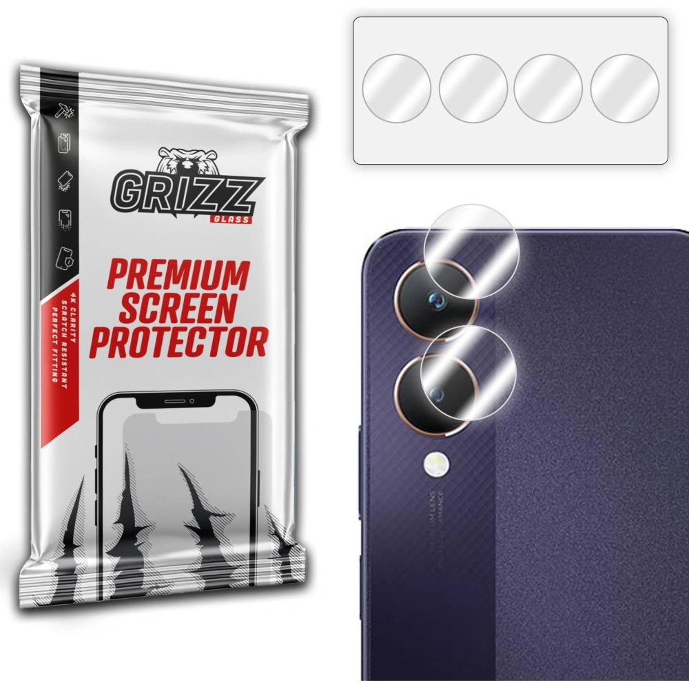 Szkło na aparat GrizzGlass HybridGlass Camera do Vivo Y28