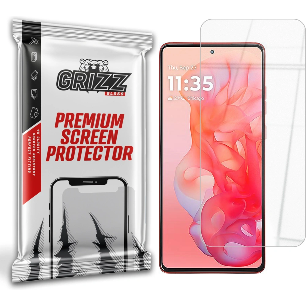 Szkło hybrydowe GrizzGlass HybridGlass do Motorola Moto G Stylus 5G 2024