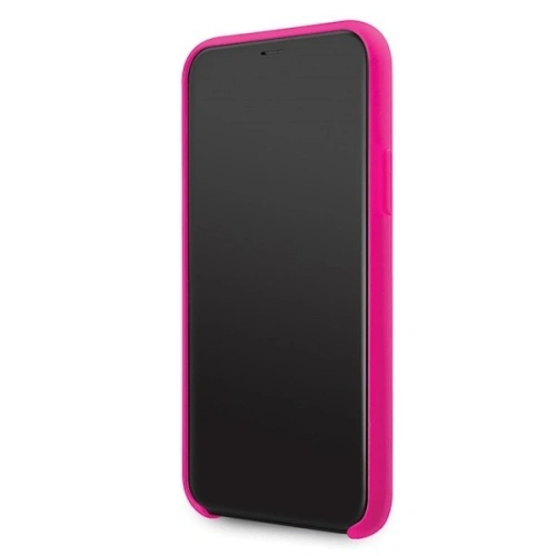 Kup Etui Guess GUHCN65LS4GFU Apple iPhone 11 Pro Max fucsia/fuchsia carcasă tare din silicon 4G Tone On Tone - GUE270FKS - {ean13} - Sklep Home Screen