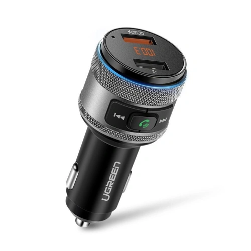 Kup FM transmitter UGREEN Bluetooth, QC 3.0, USB - UGR205 - {ean13} - Sklep Home Screen