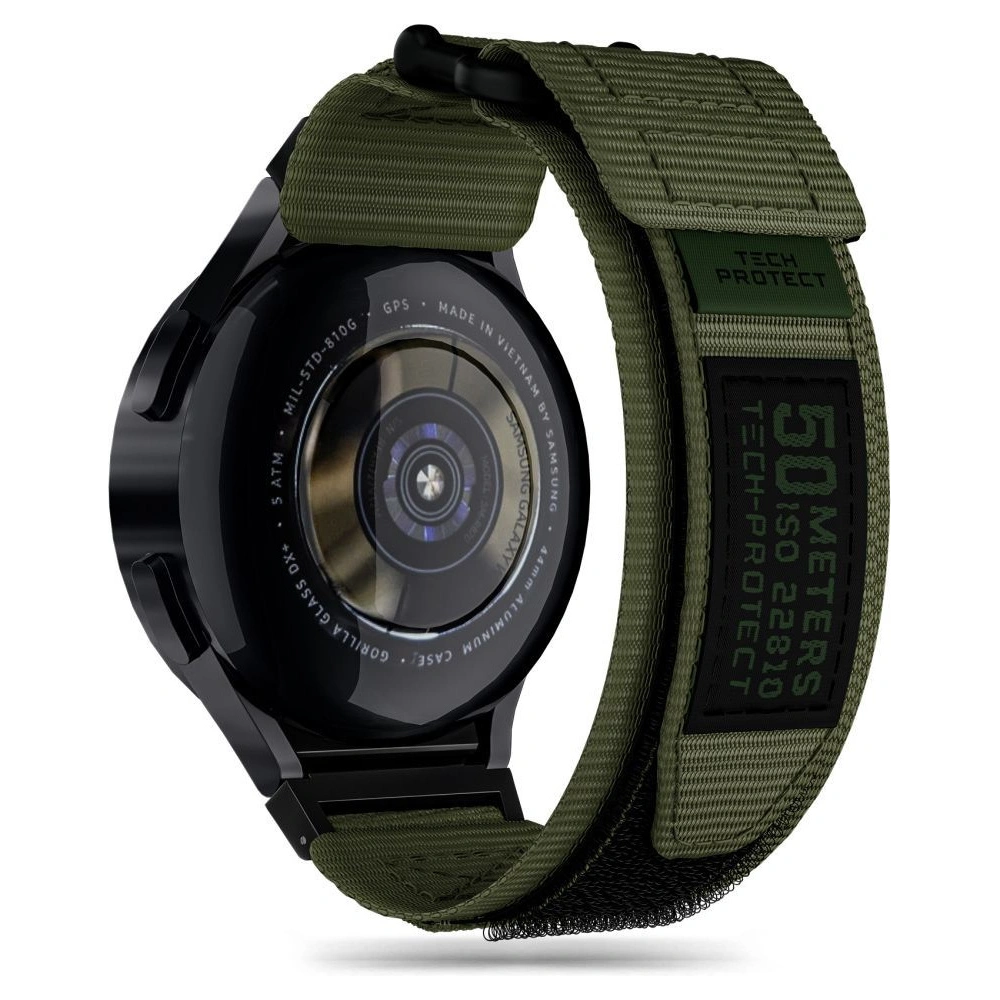 Pasek Tech-Protect Scout Pro Samsung Galaxy Watch 4/5/5 Pro/6 military green