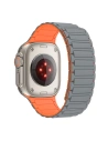 Buy Belt Tech-Protect IconBand Magnetic Apple Watch 4/5/6/7/8/9/SE/Ultra 42/44/45/49mm titanium/orange - THP2815 - {ean13} - Home Screen Store Europe