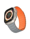 Buy Belt Tech-Protect IconBand Magnetic Apple Watch 4/5/6/7/8/9/SE/Ultra 42/44/45/49mm titanium/orange - THP2815 - {ean13} - Home Screen Store Europe