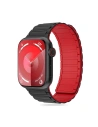Pasek Tech-Protect IconBand Magnetic Apple Watch 4/5/6/7/8/9/SE/Ultra 42/44/45/49mm černý/červený