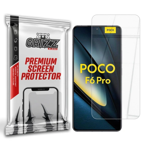 Kup Sticlă hibridă GrizzGlass HybridGlass pentru Xiaomi Poco F6 Pro - GRZ9979 - {ean13} - Sklep Home Screen
