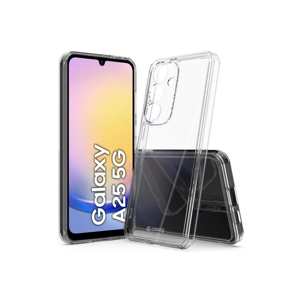 Etui Crong Crystal Shield Cover Samsung Galaxy A25 5G przezroczysty