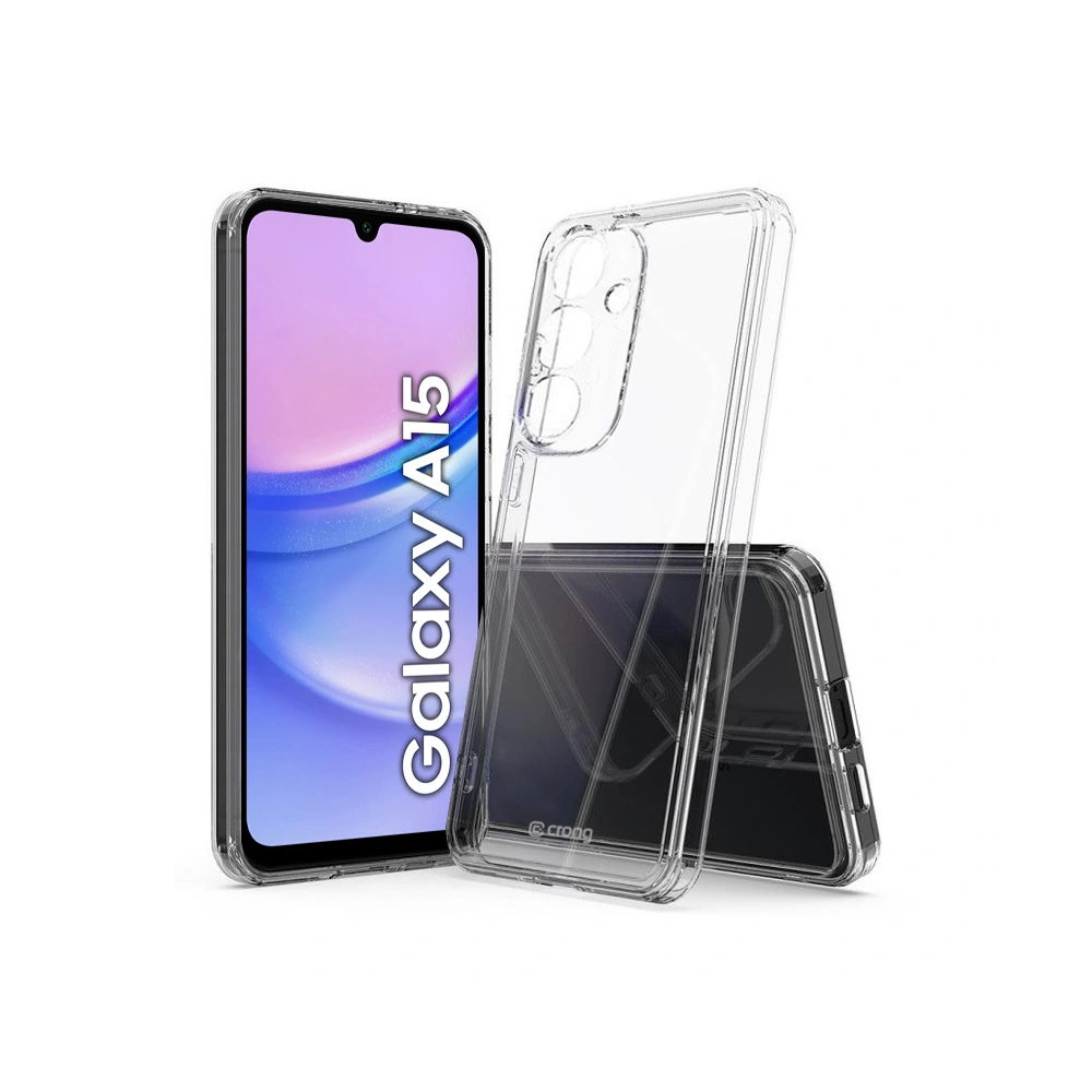Etui Crong Crystal Shield Cover Samsung Galaxy A15 5G przezroczysty