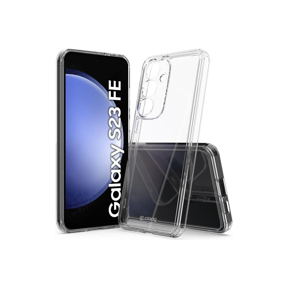 Etui Crong Crystal Shield Cover Samsung Galaxy S23 FE przezroczysty