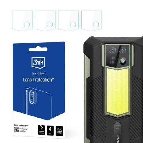Kup Hibrid üveg a fényképezőgép lencséjéhez 3MK Lens Protect Ulefone Armor 24 [4 PACK] - 3MK5994 - {ean13} - Sklep Home Screen
