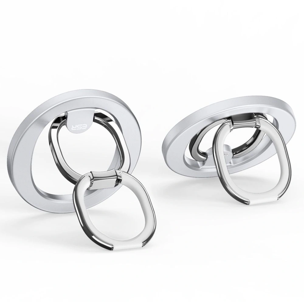 Uchwyt na palec ESR Halolock MagSafe Phone Ring Stand Silver