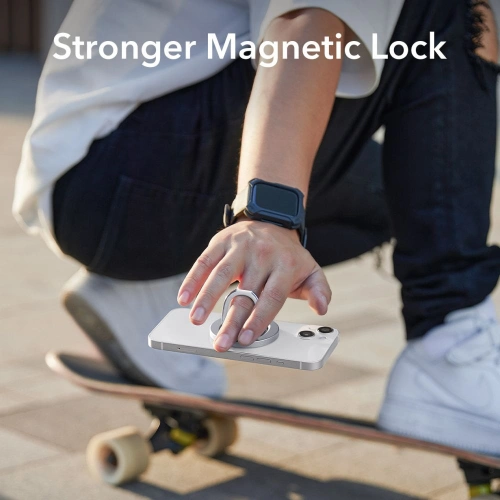 Kup Următorul text este: Uchwyt na palec ESR Halolock MagSafe Phone Ring Stand Silver. - ESR798 - {ean13} - Sklep Home Screen