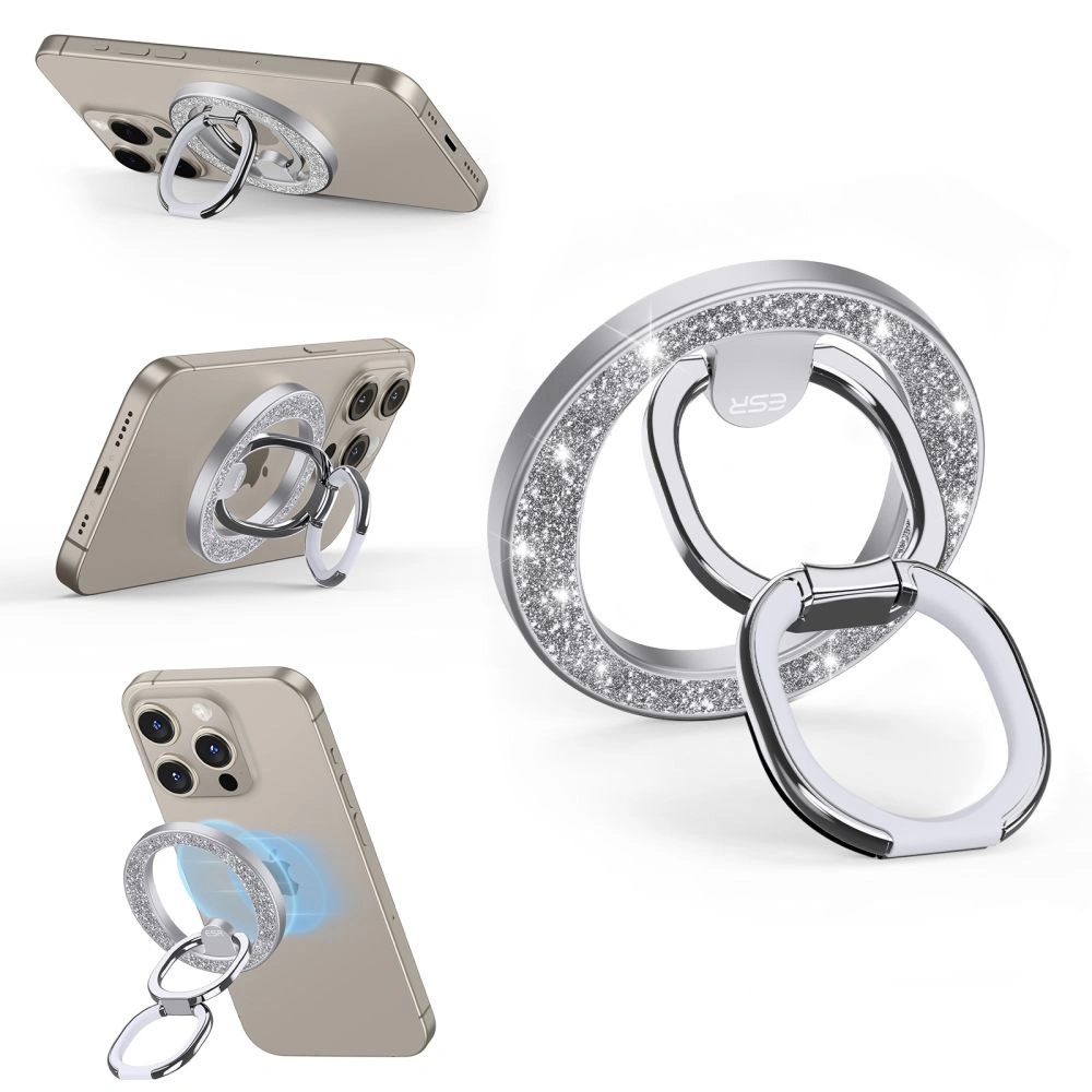 Uchwyt na palec ESR Halolock MagSafe Phone Ring Stand Rhinestone