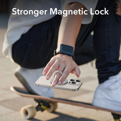 Kup Uchop na prst ESR Halolock MagSafe Phone Ring Stand Titanium - ESR800 - {ean13} - Sklep Home Screen