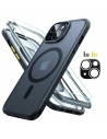 Tok + képernyővédő üveg + lencsevédő ESR Classic Pro Set Halolock MagSafe Apple iPhone 15 Frosted Black
