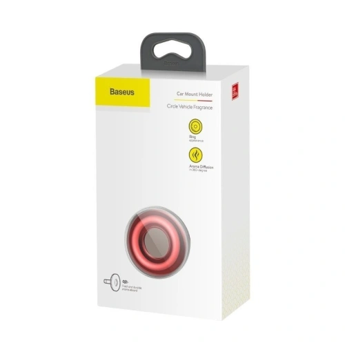 Buy Baseus Circle Car Air Freshener Holder Red - BSU668RED - {ean13} - Home Screen Store Europe