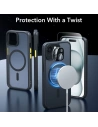 Kup Case-Set + Bildschirmglas + Objektivschutz ESR Classic Pro Set Halolock MagSafe Apple iPhone 15 Frosted Black - ESR801 - {ean13} - Sklep Home Screen